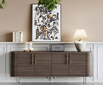 Modern Entrance Cabinet-ID:527534961