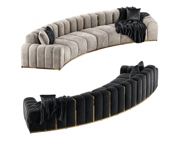 Modern Curved Sofa-ID:389487038