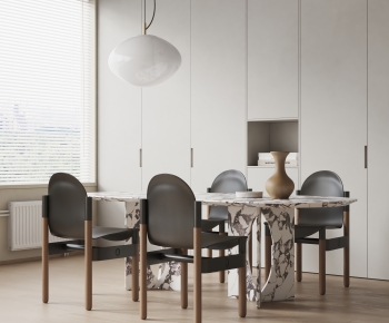 Modern Dining Table And Chairs-ID:696850066