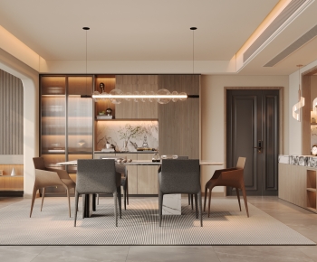 Modern Dining Room-ID:350505119