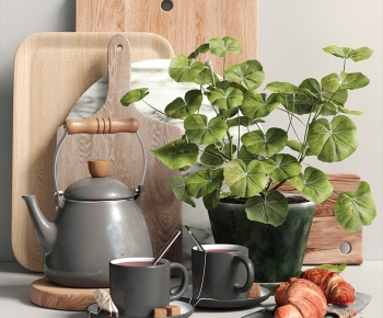 Modern Tea Set-ID:588460027