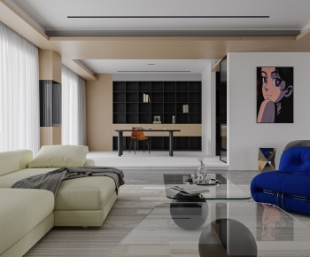 Modern A Living Room-ID:575357912