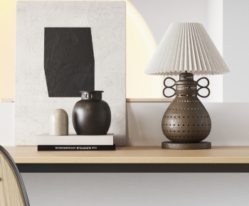 Wabi-sabi Style Table Lamp-ID:680110583