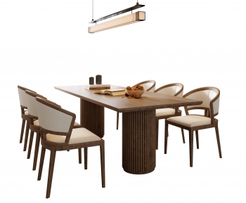 New Chinese Style Dining Table And Chairs-ID:853974105