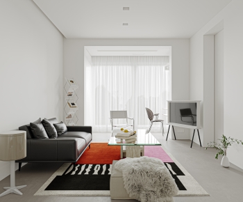 Modern A Living Room-ID:413496029