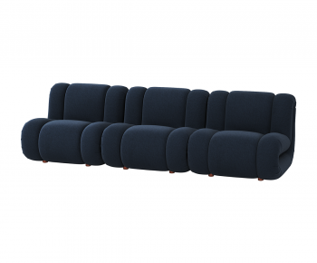 Modern Three-seat Sofa-ID:744247916