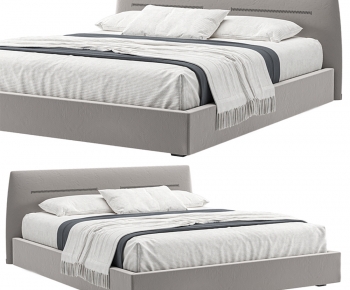 Modern Double Bed-ID:919858937