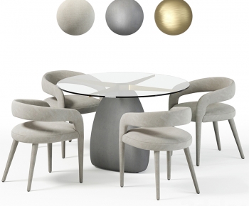 Modern Dining Table And Chairs-ID:170018912