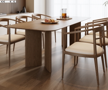 New Chinese Style Dining Table And Chairs-ID:128540993