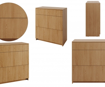 Nordic Style Bedside Cupboard-ID:655599121