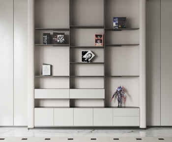 Modern Bookshelf-ID:696849114