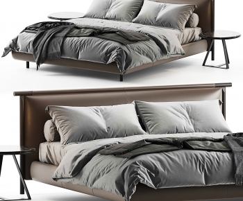 Modern Double Bed-ID:100600748