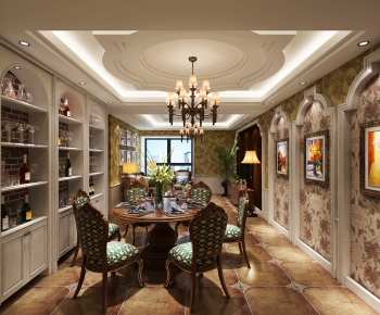 American Style Dining Room-ID:172040944