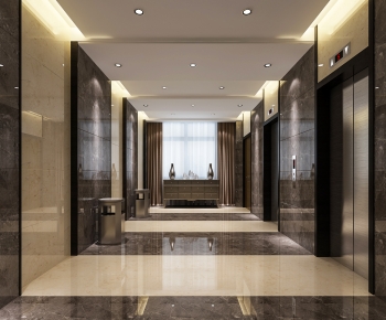 Modern Elevator Hall-ID:133375886