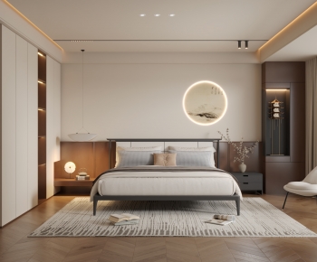 New Chinese Style Bedroom-ID:899938113