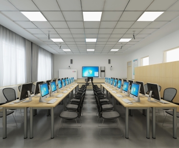 Modern School Classrooms-ID:863481042