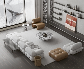 Modern Sofa Combination-ID:898849966