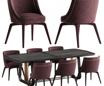 Modern Dining Table And Chairs-ID:218710906