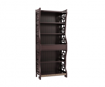 New Chinese Style Bookcase-ID:373359928