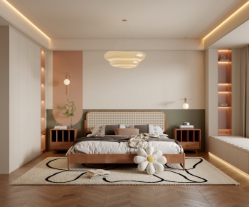 Modern Bedroom-ID:696558006