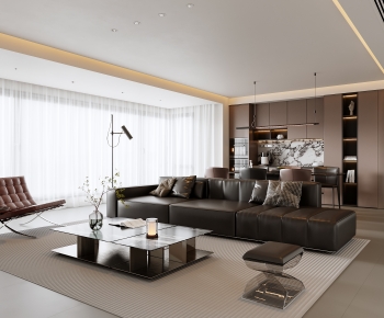 Modern A Living Room-ID:550327064