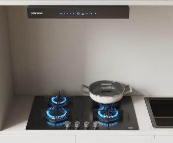 Modern Kitchen Electric Gas Range-ID:621826892