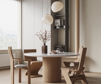 Modern Dining Table And Chairs-ID:908889838