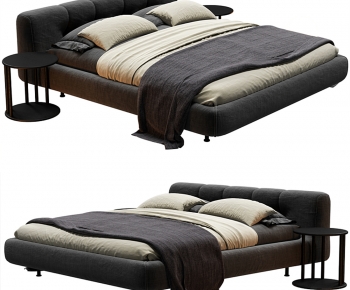 Modern Double Bed-ID:465209563