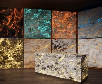 Modern Reception Desk-ID:205550914