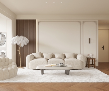 French Style A Living Room-ID:733279949