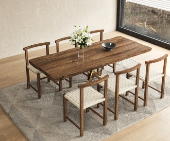 Modern Dining Table And Chairs-ID:640948067