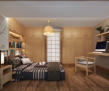 Japanese Style Bedroom-ID:568022015