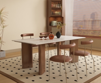 Modern Dining Table And Chairs-ID:536772011