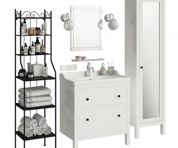 Modern Bathroom Cabinet-ID:114439961