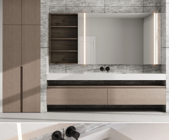 Modern Bathroom Cabinet-ID:149378063