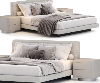 Modern Double Bed-ID:561032062