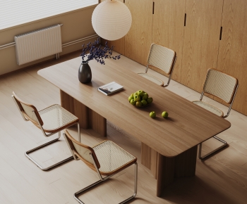 Modern Dining Table And Chairs-ID:400594006