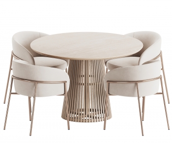 Modern Dining Table And Chairs-ID:819987067