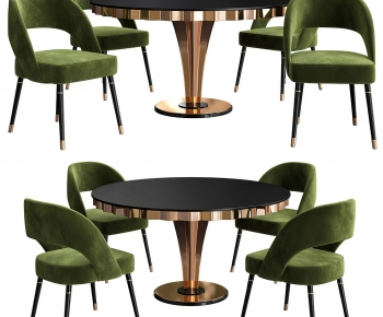 Modern Dining Table And Chairs-ID:870549921