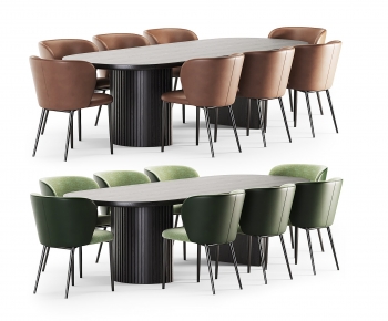 Modern Dining Table And Chairs-ID:337265976