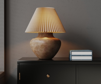 Wabi-sabi Style Table Lamp-ID:663510084