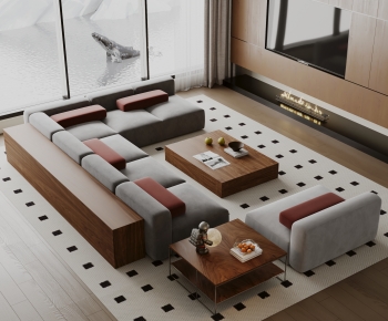 Modern Sofa Combination-ID:866878997