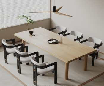 Modern Dining Table And Chairs-ID:601623061