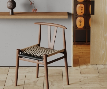 Wabi-sabi Style Single Chair-ID:623691161