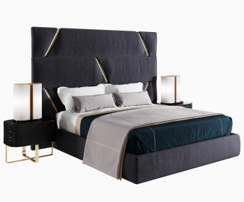 Modern Double Bed-ID:482660061