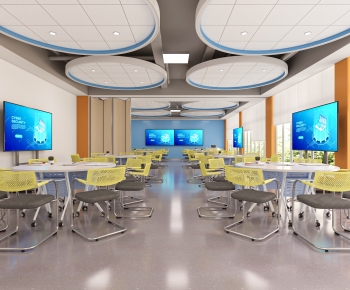 Modern School Classrooms-ID:241748096