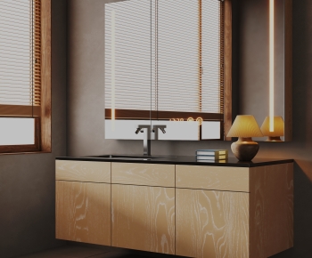 Modern Bathroom Cabinet-ID:539177893