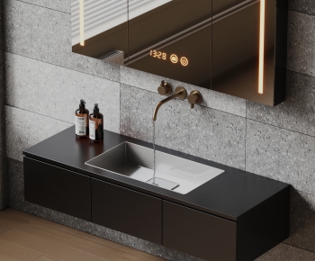 Modern Bathroom Cabinet-ID:405744084