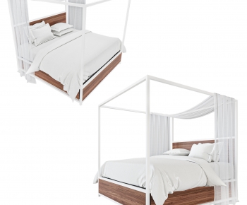 French Style Double Bed-ID:219842915