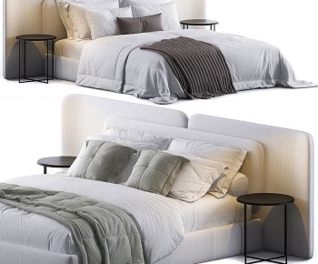 Modern Double Bed-ID:309659003